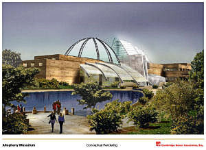 Conceptual drawing of Allegheny Musarium by Peter Sollogub